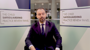 Image from Sir David Holmes video on Vulnerable Babies